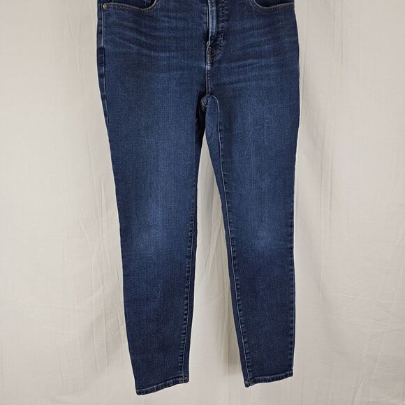 Everlane Mid Rise Skinny Women's Sizs 30 Jeans Blue Medium Wash - Picture 3 of 8